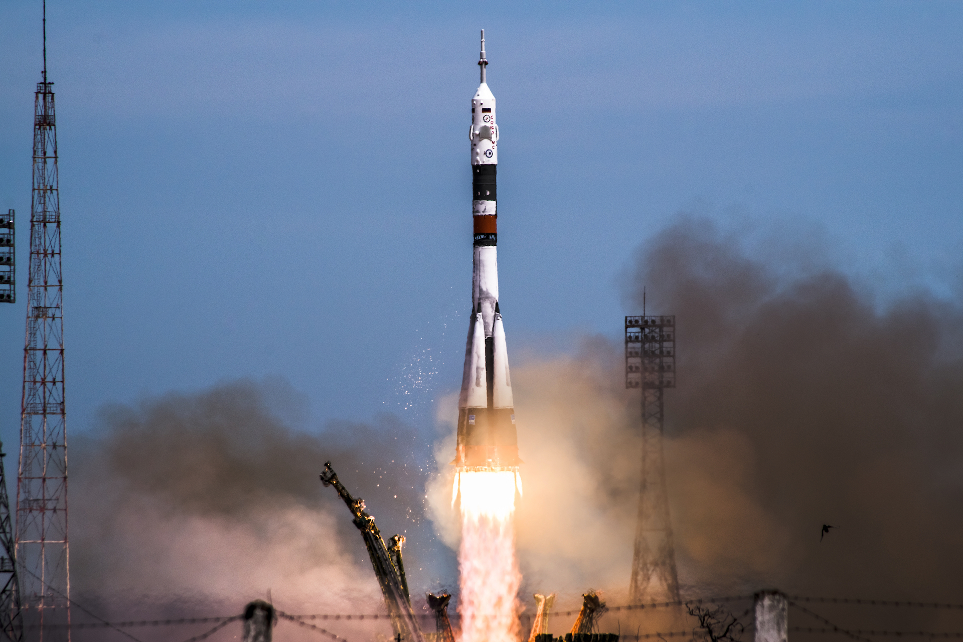 Raketos „Soyuz MS-04“ startas